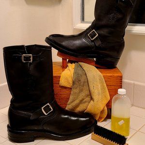 Chippewa 97863 Men's Vibram Oil Tanned General Toe Motorcycle / Engineer Boots